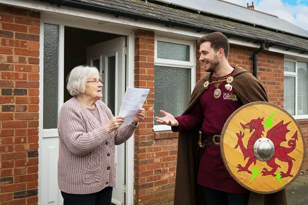 Owain Glyn Solar customer creative