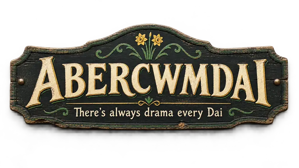 Abercwmdai show logo and title identity